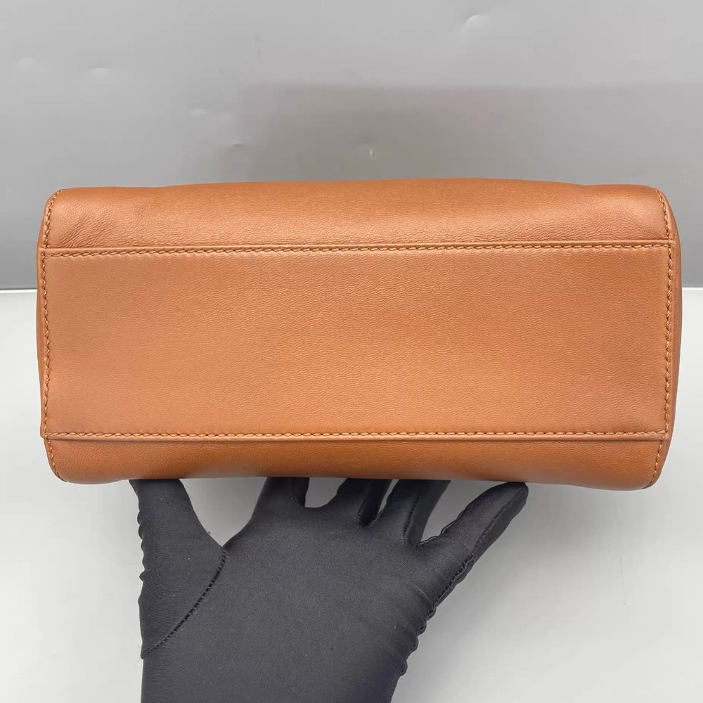Fendi Tan Leather Satchel - Picture 2 of 9